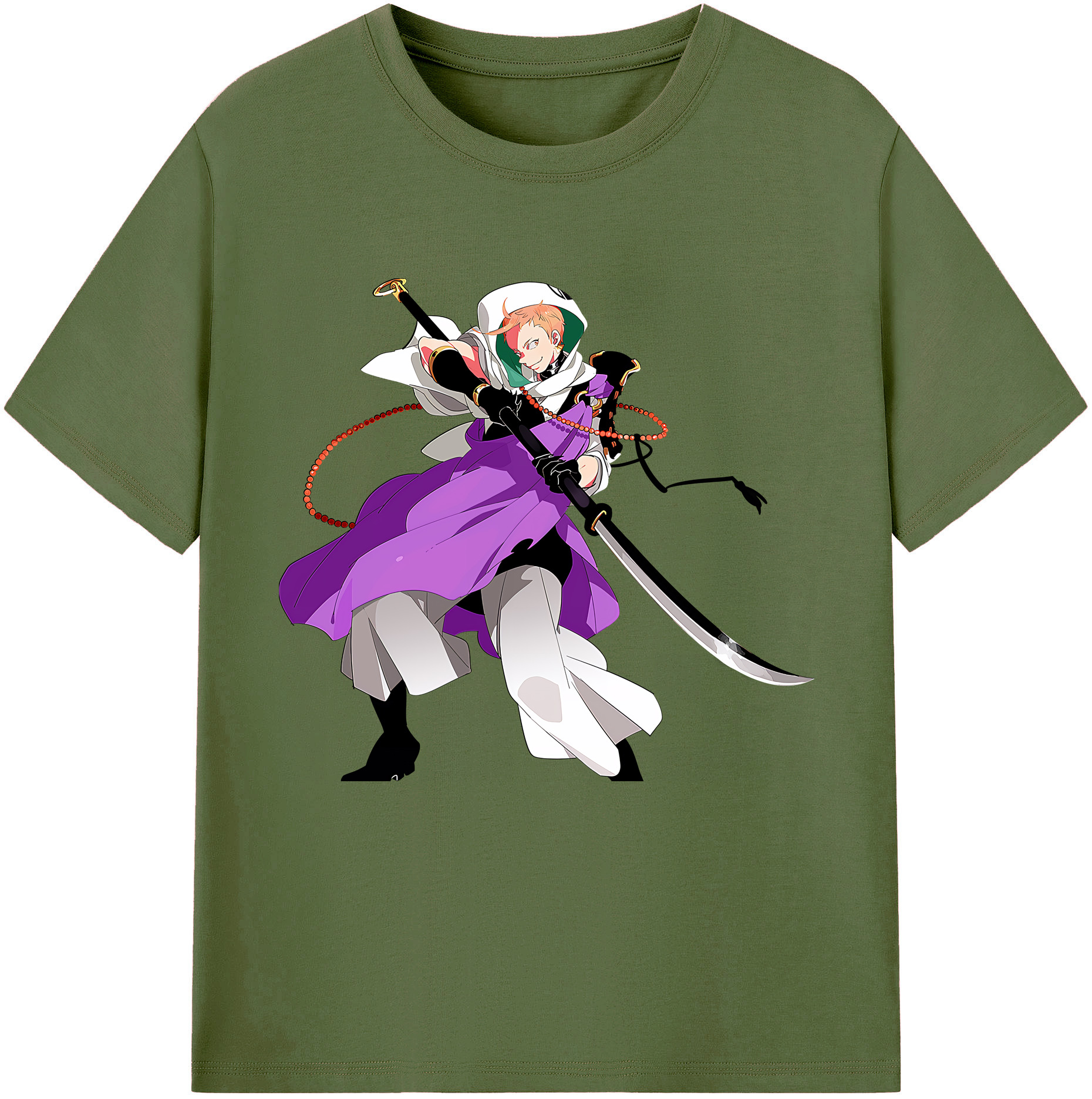 （画像用） 刀剣乱舞 Touken Ranbu 綿100％半袖Tシャツ（フロントプリント）